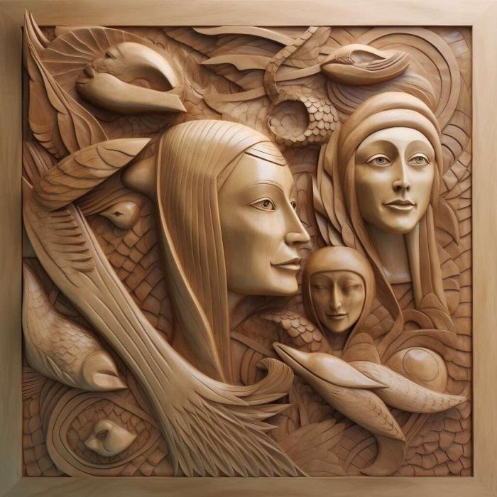 نموذج ثلاثي الأبعاد لآلة CNC 3D Art 